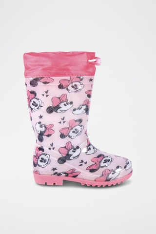 Galochas Minnie Disney Rosa