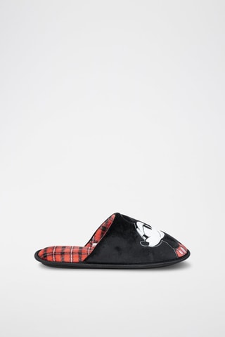 Pantufas Mickey - Disney - Preto e vermelho