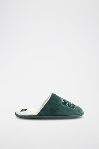 Pantufas Slytherin Harry Potter - Verde