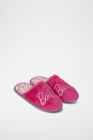 Pantufas forradas Barbie - Rosa