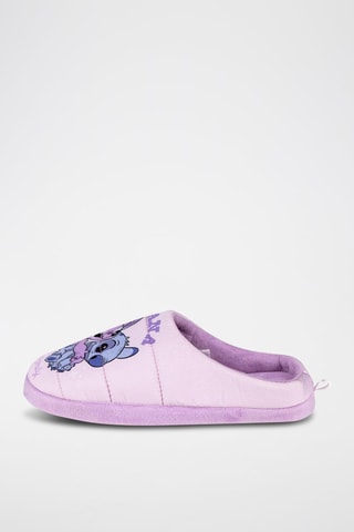 Pantufas Stitch e Angel Lilo e Stitch Disney Malva