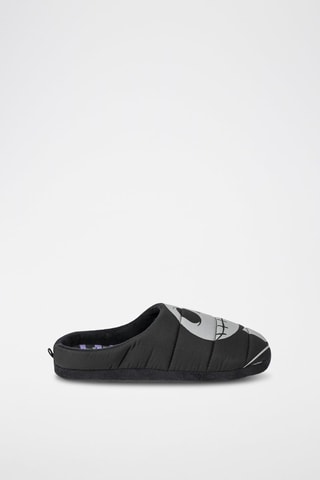 Pantufas Jack Skellington e Sally O Curioso Natal do Sr. Jack - Preto