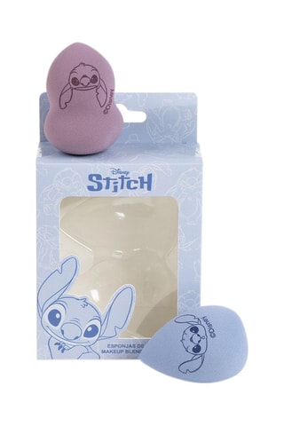 2 esponjas de maquilhagem Stitch - Lilo e Stitch - Disney - Azul e violeta