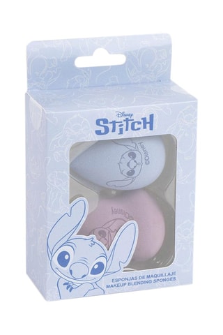 2 esponjas de maquilhagem Stitch - Lilo e Stitch - Disney - Azul e violeta