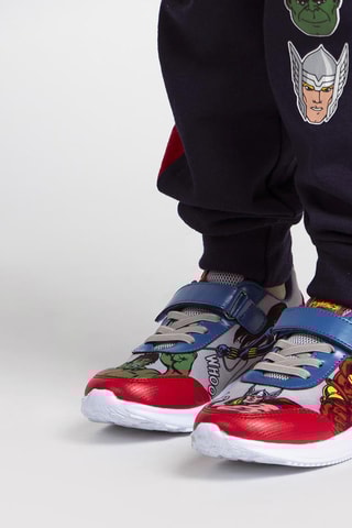 Sapatilhas Os Vingadores - Marvel - Vermelho, azul, verde e branco