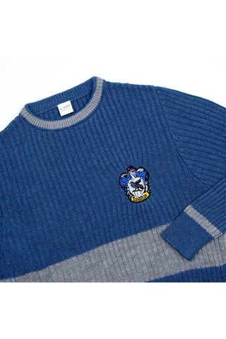 Camisola Ravenclaw - Harry Potter - Azul e cinzento