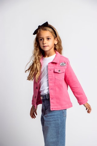 Casaco de ganga Minnie Disney Rosa
