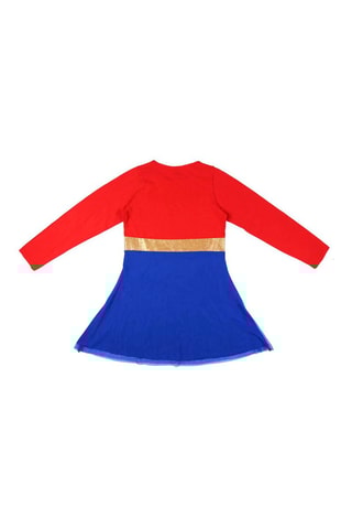 Vestido Mulher-Maravilha A Liga da Justiça DC Comics - Vermelho e azul
