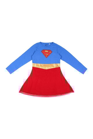 Vestido Super-homem A Liga da Justiça DC Comics - Vermelho e azul