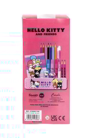 Coffret de colorir Hello Kitty Sanrio - 24 peças 