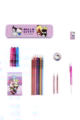 Coffret de colorir Hello Kitty Sanrio - 24 peças 