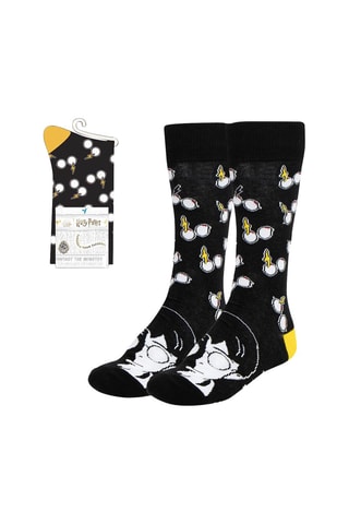 Meias Harry Potter - Preto e branco