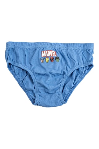 3 cuecas Os Vingadores Marvel - Azul