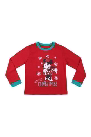 Pijama Minnie Disney Vermelho