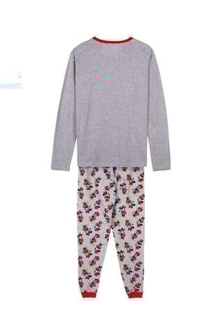 Pijama Minnie Disney Cinzento-claro mesclado