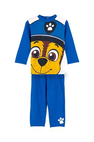 Pijama Chase Patrulha Pata Azul-cobalto