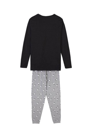 Pijama Snoopy Snoopy e os Peanuts - Cinzento-claro mesclado e preto