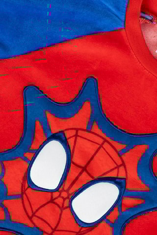 Pijama polar Homem-Aranha Os Vingadores Marvel - Azul-cobalto