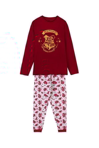 Pijama Harry Potter Bordô