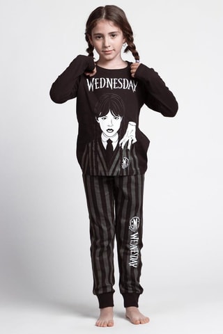 Pijama Wednesday Addams - Cinzento-escuro