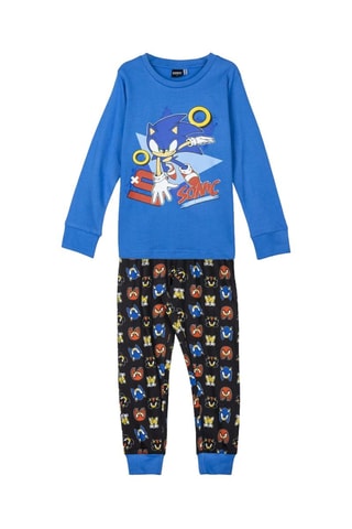 Pijama Sonic - Azul-real