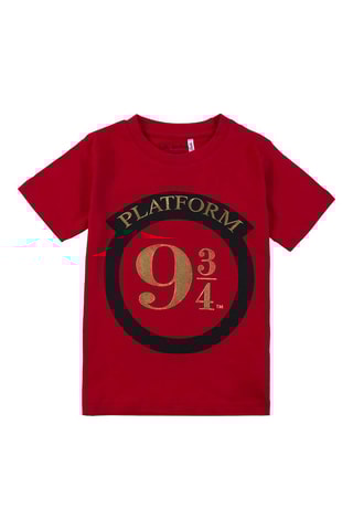 T-shirt Harry Potter Vermelho e preto