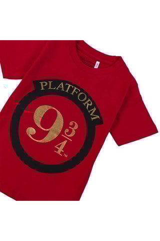T-shirt Harry Potter Vermelho e preto