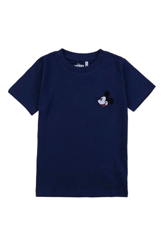 T-shirt Mickey Disney Azul-marinho