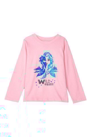 T-shirt Elsa Frozen Disney - Rosa