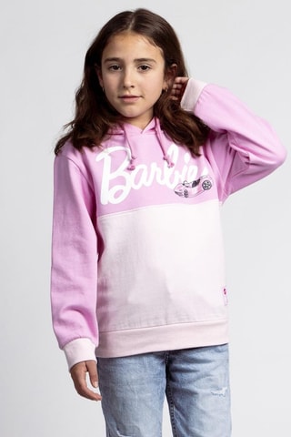 Sweat com capuz Barbie - Rosa