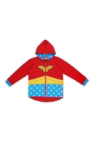Sweat Mulher-Maravilha A Liga da Justiça DC Comics - Vermelho