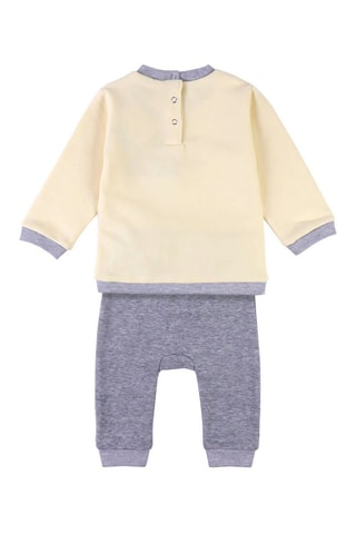 Fato de treino Tweety Looney Tunes amarelo-pálido e cinzento