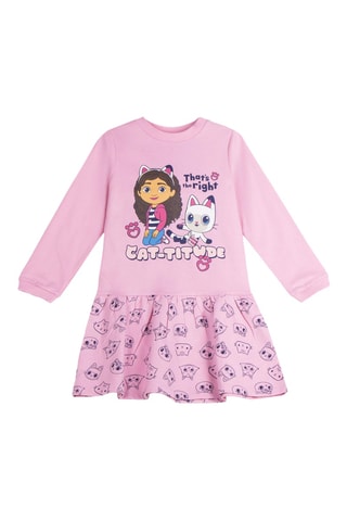 Vestido Gabby e a Casa de Bonecas - Rosa