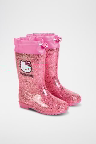 Galochas Hello Kitty Sanrio - Rosa