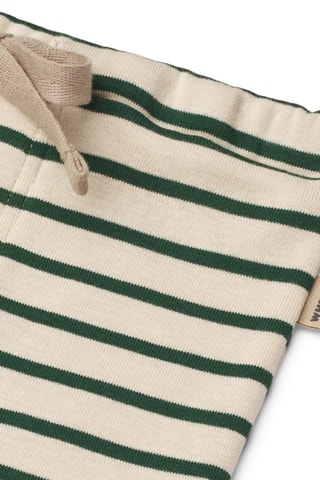 Biologisch Katoenen Broek Manfred - Beige en Groen 