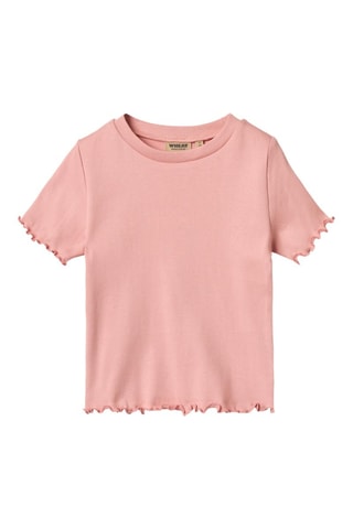 2 Biologisch Katoenen T-shirts Alicia - Roze