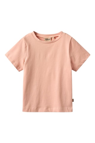 2 Biologisch Katoenen T-shirts Manna - Zalmroze en Beige