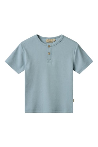 Biologisch Katoenen T-shirt Lumi - Lichtblauw