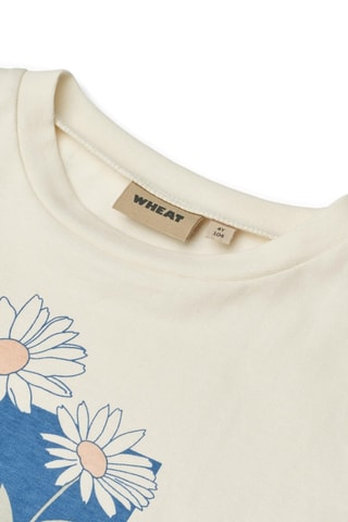 Biologisch Katoenen T-shirt Mirsa b - Ecru