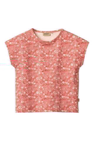 Biologisch Katoenen T-shirt Bette - Koraalrood