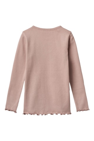 Biologisch Katoenen T-shirt Ida - Poederroze