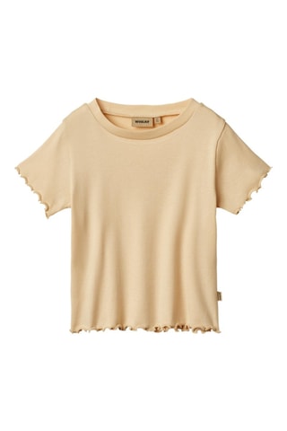 Biologisch Katoenen T-shirt Irene - Ivoorkleurig 