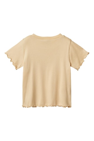 Biologisch Katoenen T-shirt Irene - Ivoorkleurig 