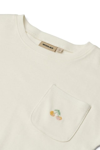 Biologisch Katoenen T-shirt Signe - Ivoorkleurig
