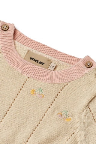 Biologisch Katoenen T-shirt Malvina - Beige