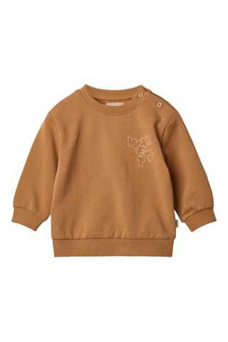 Biologisch Katoenen Sweater Willi - Bruin