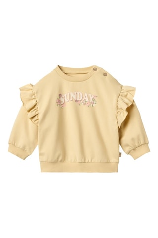 Biologisch Katoenen Sweater Lulle - Geel