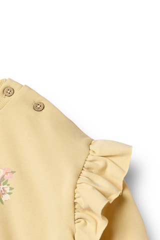 Biologisch Katoenen Sweater Lulle - Geel
