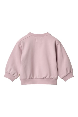 Biologisch Katoenen Sweater Embroidery Eliza - Lichtpaars