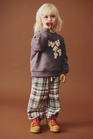 Biologisch Katoenen Sweater - Paars